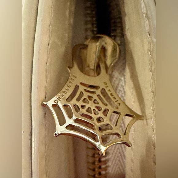 NWT! Charlotte Olympia Jukebox 🎶 Bag-Cream - Picture 6 of 7